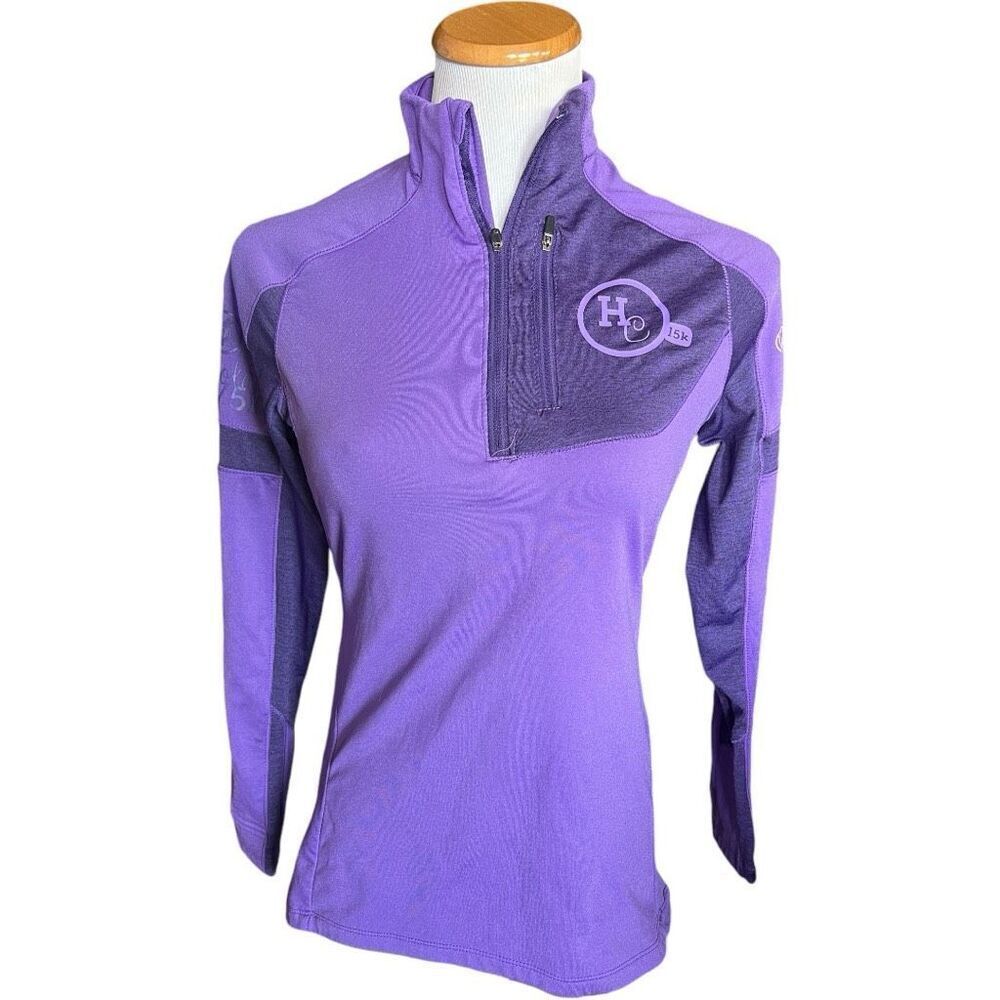Womens Running Man RM Hot Chocolate 15K Running Swag Full Zip Jacket - Sz S